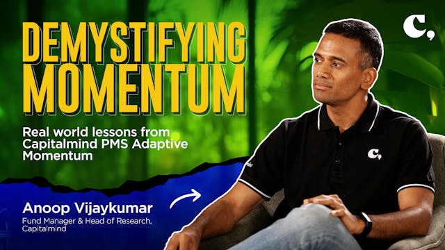[Podcast] EP 76: Momentum Investing in India with Anoop Vijaykumar