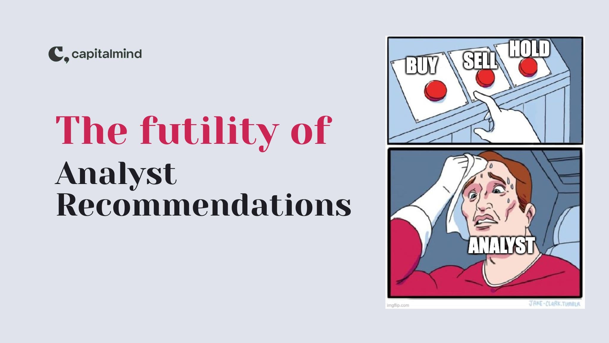 The futility of analyst recommendations