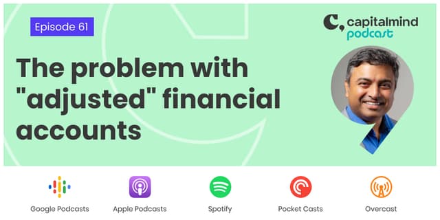 [Podcast]: The problem with "adjusted" financial accounts